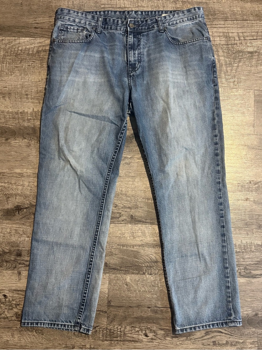 Calvin Klein Jeans Men’s 38 Blue Slim Straight Denim